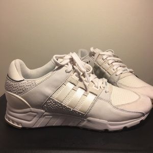 Adidas EQT RF chalk cream gum suede snakeskin